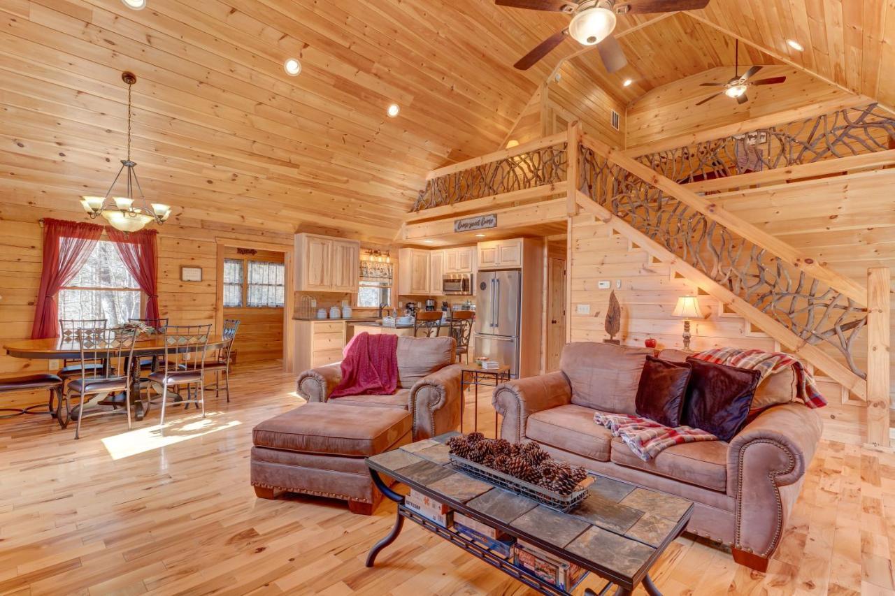 Hot-Tub 6 Seater, Fire-Pit, Master King Bed, Wineries, Pickleball, Resort Amenities Ellijay Exterior foto